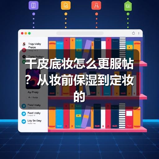 干皮底妆怎么更服帖?从妆前保湿到定妆的完整思路(图2) 干皮底妆怎么更服帖?从妆前保湿到定妆的完整思路(图2)