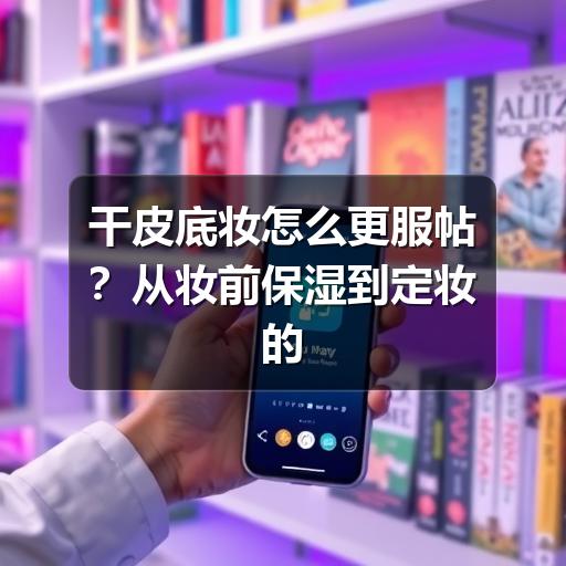 干皮底妆怎么更服帖?从妆前保湿到定妆的完整思路(图1) 干皮底妆怎么更服帖?从妆前保湿到定妆的完整思路(图1)