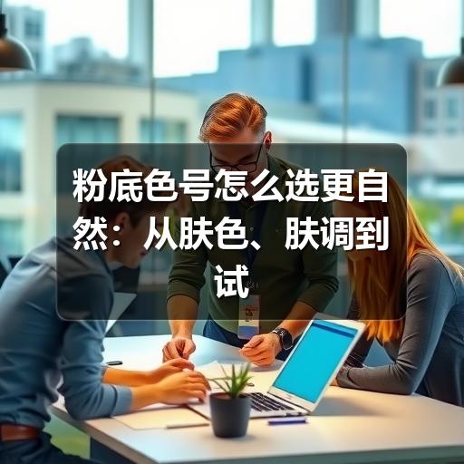 粉底色号怎么选更自然:从肤色、肤调到试色的实用方法(图2) 粉底色号怎么选更自然:从肤色、肤调到试色的实用方法(图2)